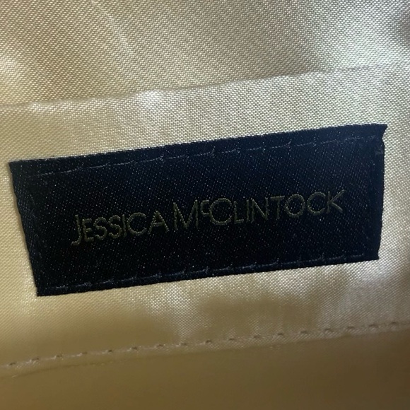 Brand New Jessica McClintock Gold super shiney jeweled purse/bag - Picture 6 of 10